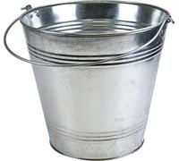 Heavy Duty Galvanised Steel Metal Bucket Pail with Handle (15L)