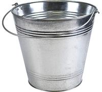 Heavy Duty Galvanised Steel Metal Bucket Pail with Handle (18L)