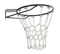 Heavy Duty Galvanized Steel Chain Basketball Net, Durable Heavy Duty Anti-rust Indoor and Outdoor Sporting Goods Basketball Net or Most Standard Hoops
