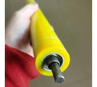 Heavy Duty Galvanized Steel Conveyor Rollers 1.4" Diameter Gravity Rollers for Warehouse Assembly Line Woodworking 20 pcs 3.9" Length Optimal Infeed/Outfeed Solution