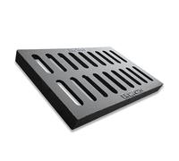 Heavy Duty Galvanized Steel Drain Grate - Durable Outdoor Garage Drain Cover, Corrosion Resistant for Efficient Drainage System