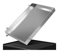 Heavy-Duty Galvanized Steel Drain Pan，Premium, Rust-Resistant HVAC Condensate Pan，with Drain Hose to Prevents Leaks in ac Units Garages Laundry Areas(20 * 50cm(8 * 20in))