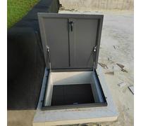 Heavy Duty Galvanized Steel Roof Hatch - Waterproof Attic Access Door Secure Emergency EntryRoof Cover for Safety & Convenience Ideal for Home & Building Use