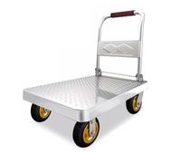Heavy Duty Garage Platform Truck Folding Platform Trucks,Rolling Flatbed Cart Dolly For Easy Transportation Heavy Industrial Platform Hand Trucks, Garage Warehouse Moving Truck,Heavy P(Size:90x60cm)