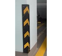 Heavy-Duty Garage Wall Guards, Anti-Collision Rubber Corner Protector for Parking Lot, Edge Trim Shield for Car Damage Prevention