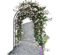 Heavy Duty Garden Arch Trellis for Climbing Plants Outdoor Rose Arbor for Weddings & Parties 30"W x 79"HDurable Garden Decoration Ideal for Floral Displays & Trellis Support