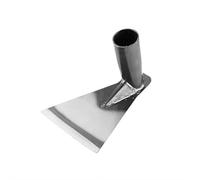 Heavy-duty garden hoe, reinforced steel weeding tool for clay, digging and planting, ergonomic farm tools for vegetable gardeners, hard soil crusher choice for outdoor agriculture and gardening