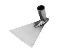 Heavy-duty garden hoe, reinforced steel weeding tool for clay, digging and planting, ergonomic farm tools for vegetable gardeners, hard soil crusher choice for outdoor agriculture and gardening