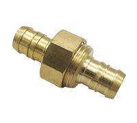 Heavy Duty Garden Hose Connectors 5/8 Inch Brass Male Female Adapter Fittings Repair Tools - Brass Construction - Easy To Insert 5/8" Hose - Suitable For Garden Hose Repair -