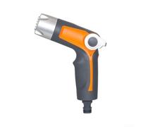 Heavy Duty Garden Hose Nozzle, 4 Function High Pressure Sprayer for Car Washing and Gardening, Real-Time Flow Control Valve