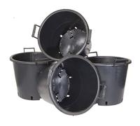 Yougarden You Garden - Heavy Duty 30L Plant Pots (Pack Of 4) 40Cm Diameter - Plastic Planters For Outdoor Plants - Large 15.7' Flower Pots