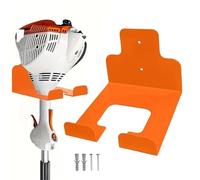 Heavy-Duty Garden Tool Storage Rack with Protective Pads, 3-Pack Wall Mount Hooks for Lawn Trimmers and Power Tools, Garage and Yard Organization