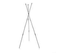 Heavy duty garden tripod designed to support climbing plants and flowers, featuring rust resistant steel and adjustable height without the need for tools or fasteners