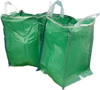Heavy Duty Garden Waste Bags, Reusable, Industrial Fabric and Handles, Garden Refuse Rubbish Bag, Ideal for Collecting Plant Waste Grass & Leaves (3)