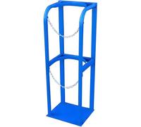 Heavy Duty Gas Cylinder Holder, Secure Fixed Shelf for Multiple Tanks, Ideal for Welding, Laboratory, and Medical Use