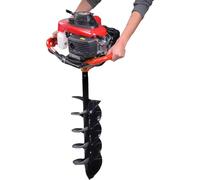 Heavy Duty Gas Powered Post Hole Digger for Digging Mailbox Posts, Installing Fences, Terraces, and Trees