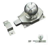 Heavy Duty Gate Bolt Lock 304 Stainless Steel Brushed | Heavy duty construction, brushed smooth finish, scratch resistant for surface, modern clean look, gate shed door
