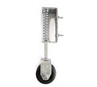 Heavy Duty Gate Wheel Spring Loaded - In Hot Dipped Galvanised Finish