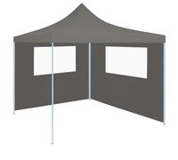 vidaXL Gazebo Sidewall with Windows Anthracite Party Tent Outdoor Canopy Wall