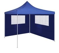 vidaXL Gazebo Sidewall with Windows 4x2 m Blue UK HOT