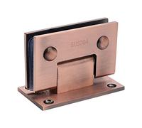 Heavy Duty Glass Door Cupboard Showcase Cabinet - 90 Degree Hinge Replacement Parts - Wall-to-Glass (Red Bronze)