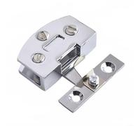 Heavy Duty Glass Door Hinges for Cabinets and Bookcases Crafted from Zinc Alloy (Glossy)