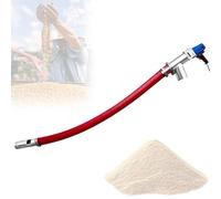 Heavy-Duty Grain Auger,Portable Suction Machine,Industrial Screw Conveyor with Flexible Hose,Small Household Suction Machine for Grain Cement Sand and Powder Cleaning,5m