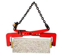 Heavy Duty Granite Slab Lifting Clamp, Vertical Steel Plate & Marble Stone Carrying Tool, Easy to Use Beam Clamp for Safe Handling & Transporting