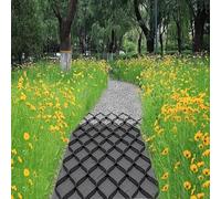 Heavy Duty Gravel Ground Grid Geo Grid Driveway Stabilization for Landscaping & Parking Lots Durable Outdoor Ground Grid (1x7m / 3.3x23ft)