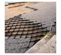 Heavy Duty Gravel Stabilization Grid 2" 4" Thick Ground Grid for Driveways Paths and Landscaping Projects (6.5x10ft)
