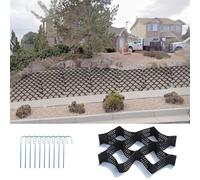 Heavy-Duty Gravel Stabilizer - 2 & 4 Inch for Horse Enclosures & Garden Pathways (40x40cm 138x372 in 2in Height)