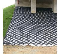 Heavy-Duty Gravel Stabilizing Grid for Driveways & Paths - 5cm High Honeycomb Support Grids for Permeable Pavers - Landscape for Walkways