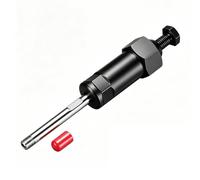 Heavy Duty Grease Fitting Cleaner Tool with M6 M8 Adapters for Machinery | Screw Driven Design Clears Blocked Grease Passages with 600 Plus PSI Force for Excavators Tractors and Farm Equipment