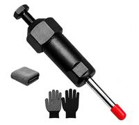 Heavy Duty Grease Fitting Cleaner Unclog Tool with M6 M8 Adapters 600PSI | Heavy-duty alloy build, clears blocked nipples up to 600 psi, includes M6 & M8 threaded adapters(Long)