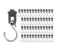 Heavy Duty Greenhouse Clips and S Hooks for Reliable Gardening Solutions 100 Piece Set for Every Gardener