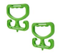Heavy Duty Grocery Bag Holder Carriers Ergonomic Grip Supports Up to 100lbs for Easy Carrying Heavy Items & Everyday Use Hand Strain Relief Handle