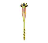 Heavy Duty Ground Spike - Simple To Use Screw-In System - Ideal For Rotary Washing Line Or Parasol Gazebos Bird Feeders Flags &