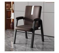 Heavy Duty Guest Chairs Leather Ergonomic Desk Executive Chairs for Office Waiting Room Conference Room with Padded Arms