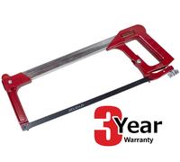 Heavy Duty Hacksaw Hi Tension 12" 300Mm Amtech 3 Year Warranty