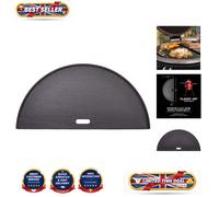 Kamado Joe Half Moon Cast Iron Reversible Griddle for Classic Joe™ Grills
