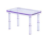 ＡＷＨＡＯ Heavy Duty Hamster Table Hamster Toy Habitat Decoration for Squirrel, Mouse, Chinchilla, Violet