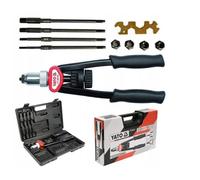 Heavy Duty Hand Nut Riveter Gun M5-M12 Case YT-36119 Yato