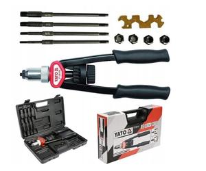 Heavy Duty Hand Nut Riveter Gun M5-M12 Case YT-36119 Yato