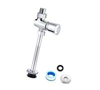 Heavy Duty Hand Press Urinal Valves Built in Erosion Resistant Easy Installs Manual Push Urinal Flush Valves for Home Push Button Flush