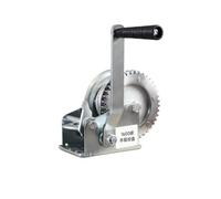 Heavy Duty Hand Winch with TwoWay Ratchet 1600lbs Capacity 33ft Steel Cable & HookIdeal for Towing Lifting and Hauling Heavy Loads