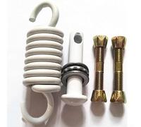 Heavy Duty Hanging Chair Spring Hook For Egg Chair Buckle Swing Chair Accessory(white)