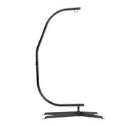 Heavy Duty Hanging Swing Egg Chair C-shaped Hammock Frame Stand Indoor Outdoor
