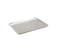 Heavy Duty Hard Aluminium Baking Tray for Oven Cooking & Roasting - Professional Catering Grade Oven Tray with Even Heat Distribution - 19mm Deep - 18.5" (L) x 14" (W) x 0.75" (H)