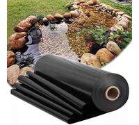 Heavy-Duty HDPE Pond Liner 5 Black Film for Fish Ponds Outdoor Water Features Waterfalls Streams & Fountains - Available in 3x5m 4x6m 5x7m 6x8m (3x5m)