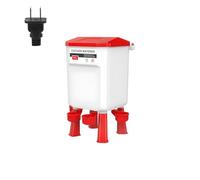 Heavy Duty Heated Poultry Drinker 11L Capacity for Extreme Cold Weather Farm Application Farm Barns Coops Watering Tool Heated Chicken Waterer